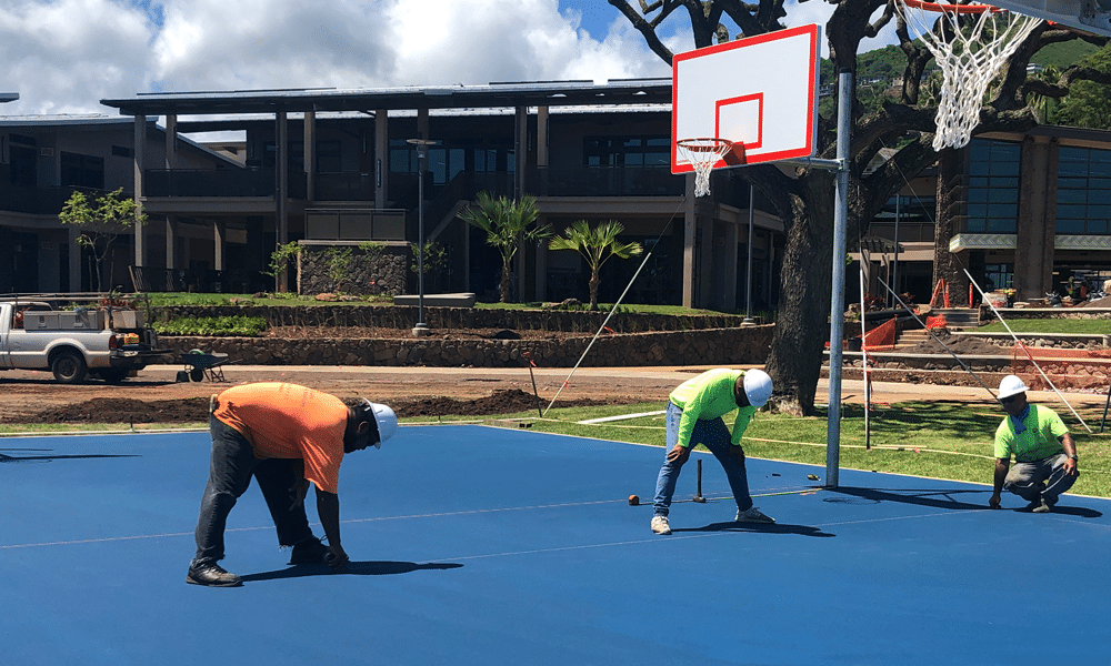 Pacific Recreation Project - Sports Court Surfacing - Basketball